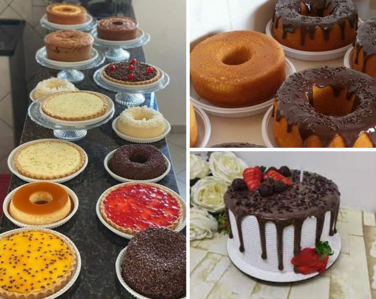 bolos variados